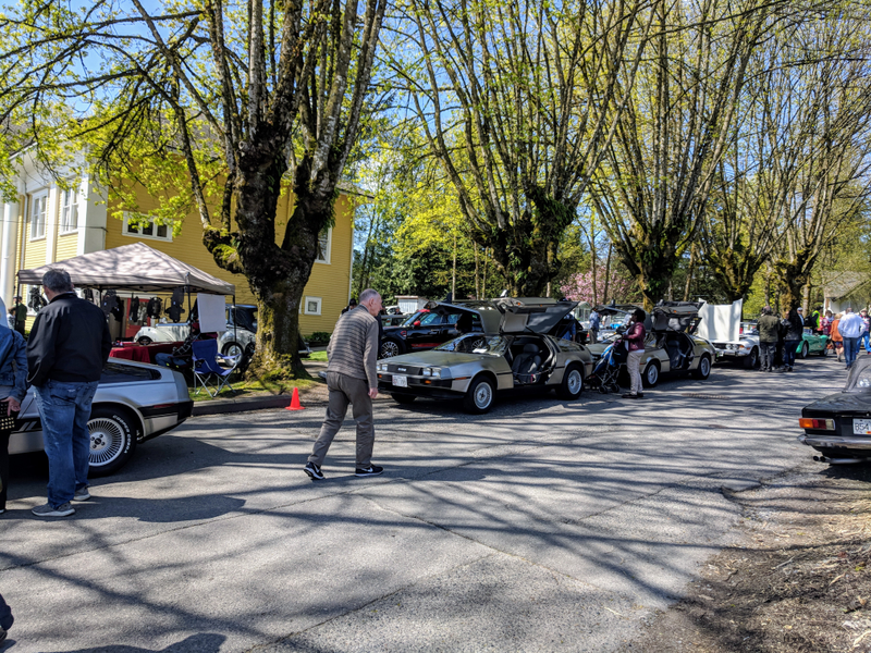 Illustration for article titled Fort Langley St. George's Day (mostly) British Car Show